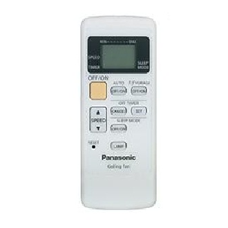 Remote, điều khiển quạt trần PANASONIC (loại 5 cánh)