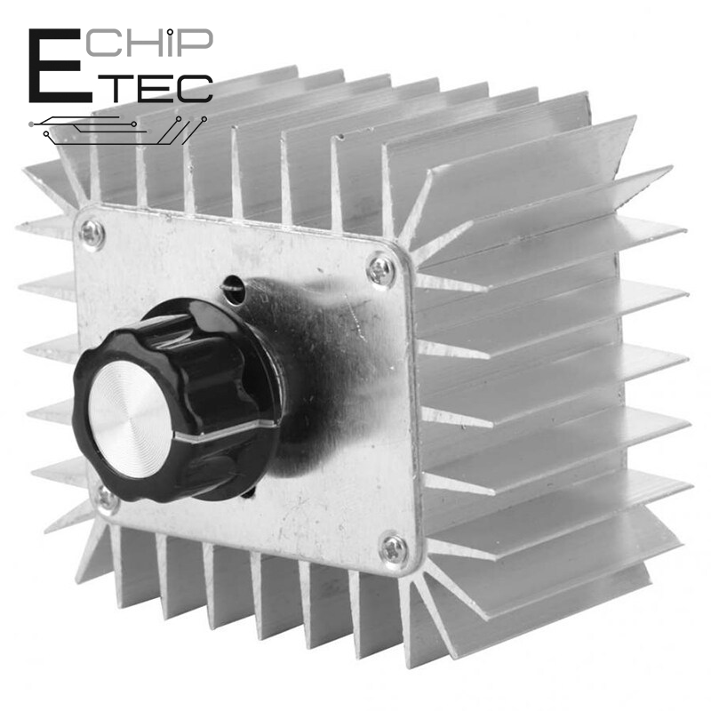 Bộ Điều Chỉnh Độ Sáng LED Bộ Điều Chỉnh Nhiệt AC 220V 5000W SCR Bộ Điều Khiển