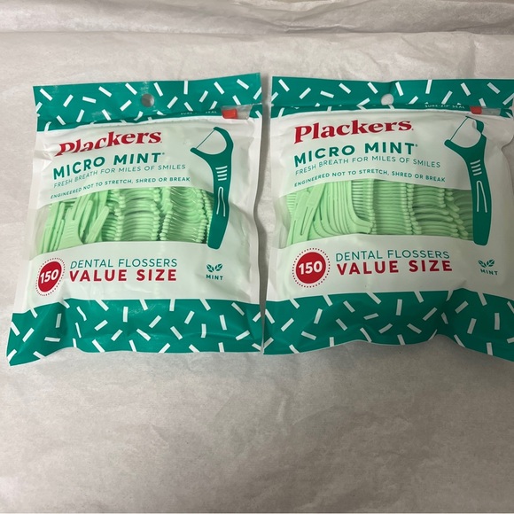 Tăm chỉ Plackers Micro Mint túi 300 cây