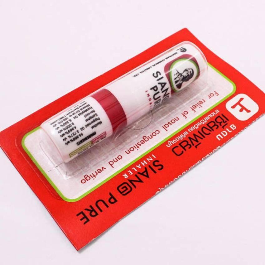 [HCM]Dầu Hít Thông Mũi Siang Pure Inhaler Formula II Thái Lan