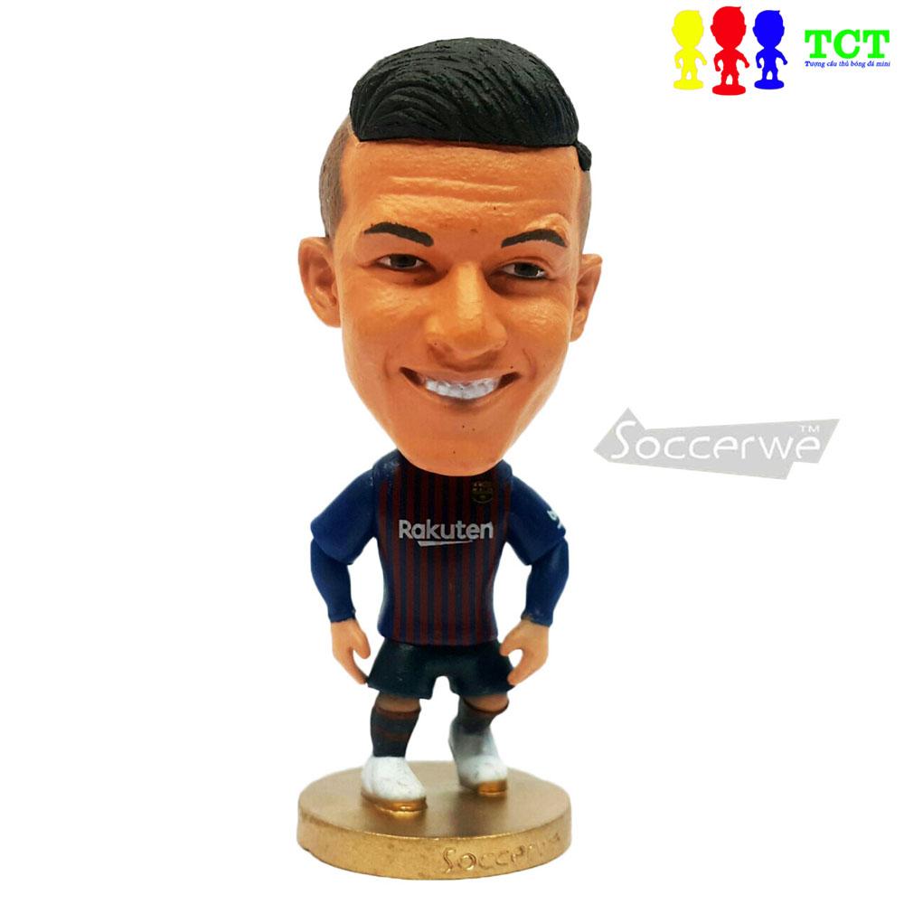 Tượng cầu thủ bóng đá Coutinho Clb Barcelona