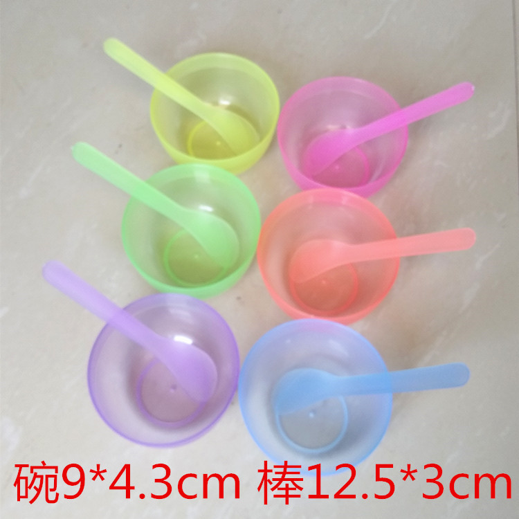 Combo 30 bộ chén pha mặt nạ y hình (30 chén + 30 que)