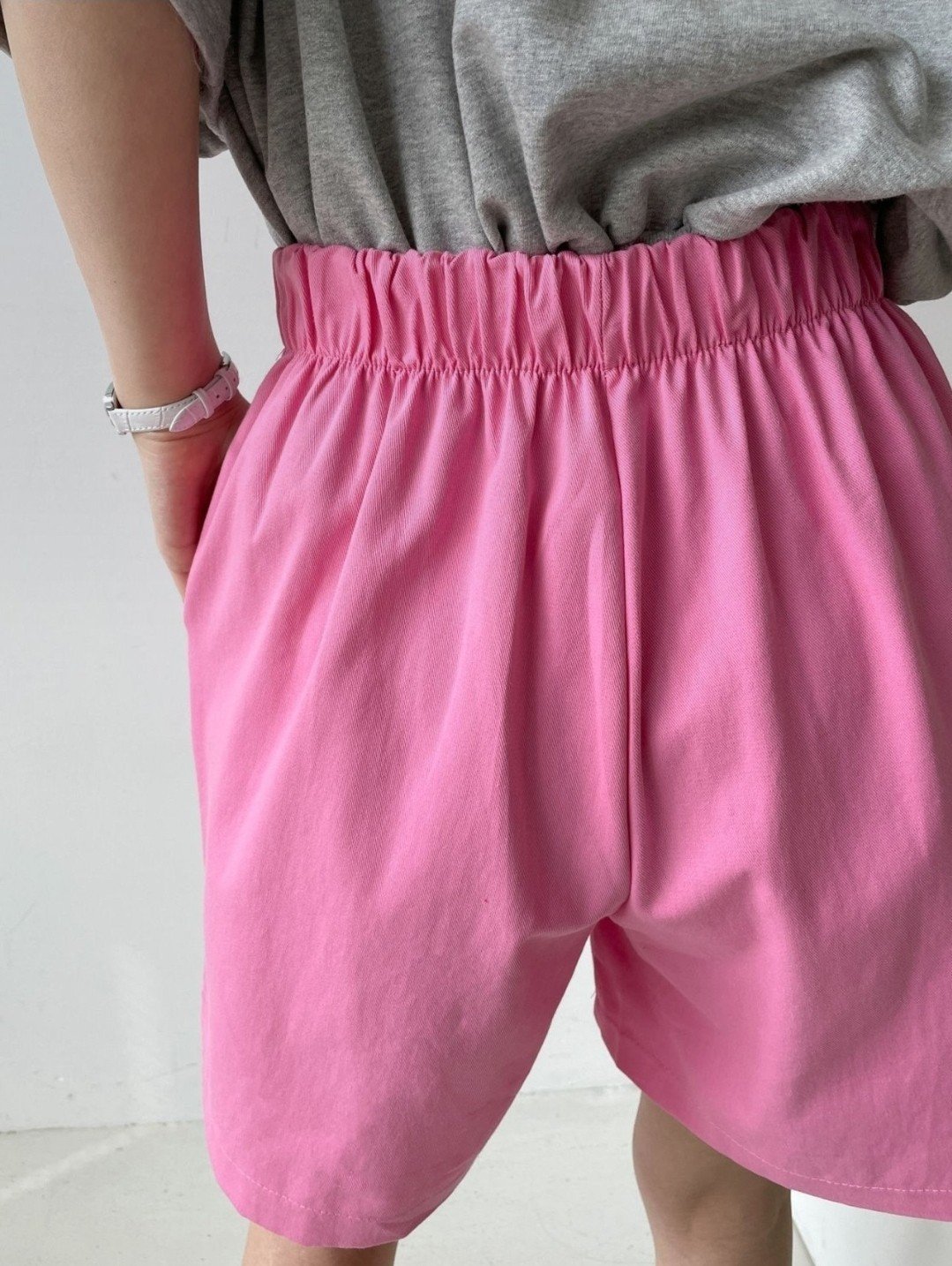 [ogniM Seoul] Korean-style slim fit cotton shorts (Made in Korea)