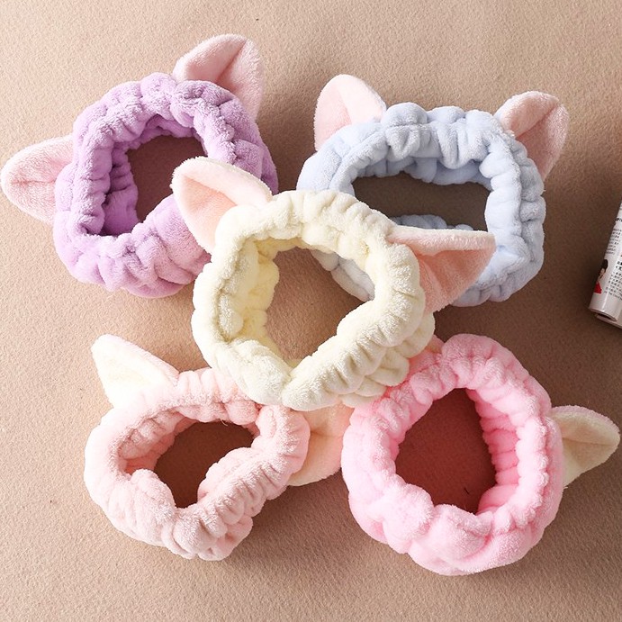 [HCM]Băng đô 3D Tai Mèo Siêu Mềm Mịn