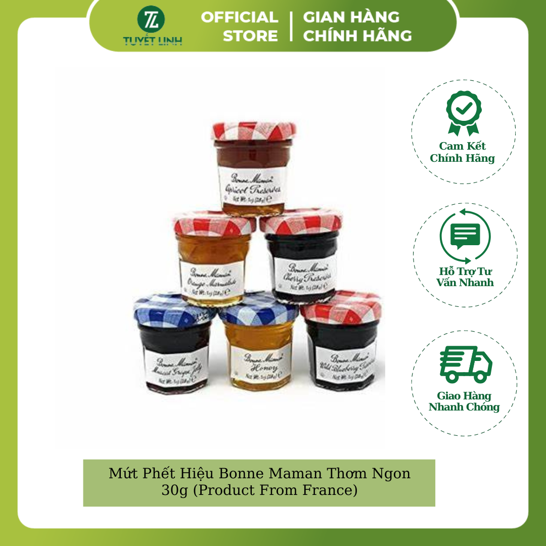 Mứt Phết Bonne Maman Thơm Ngon 30g