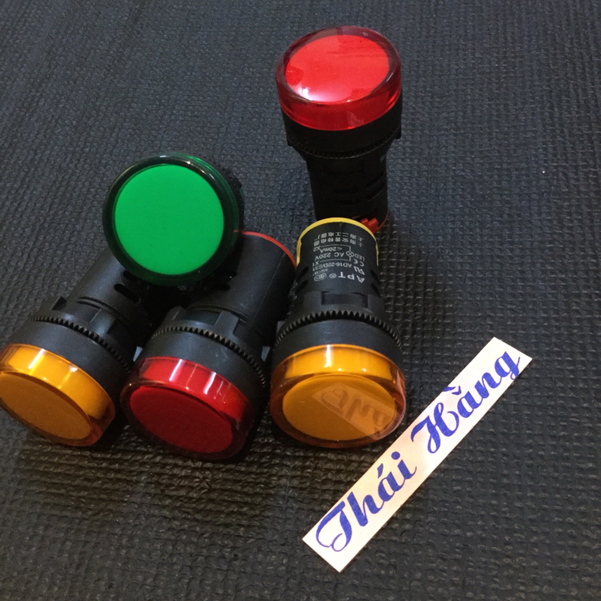 5 chiếc đèn báo phi 22–220 v -AD16-A C220 v