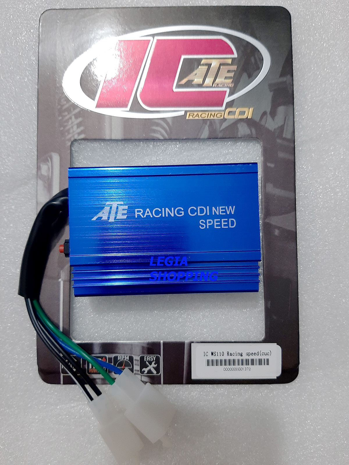 IC ĐỘ - MỞ TUA 8 MAP ATE RACING GẮN WAVE S110, Wave Blade, Future 2014, RSX 110
