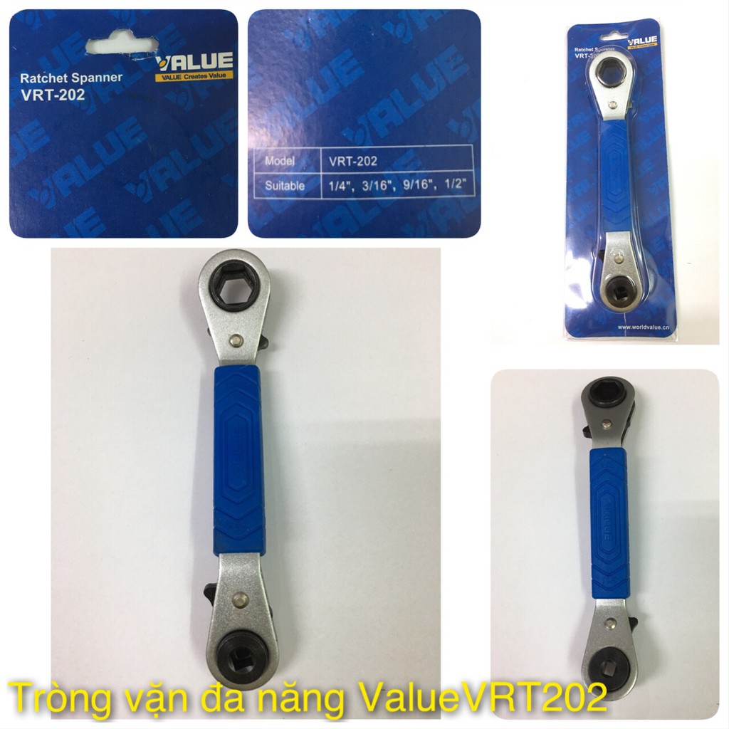 TRÒNG VẶN KHÓA GAS VALUE HÀNG CN VRT202