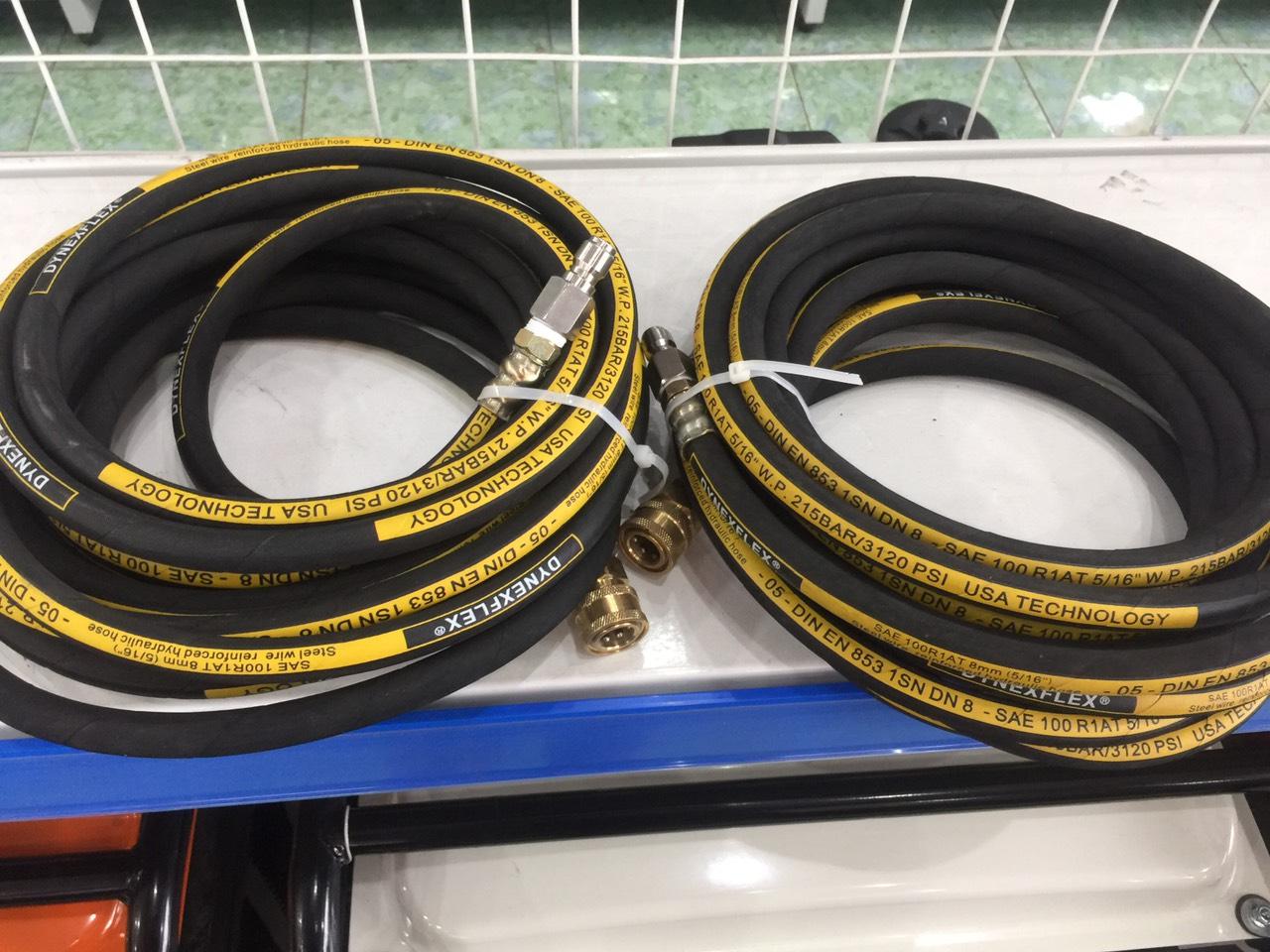 [HCM]Dây rửa xe áp lực cao bố thép 15m