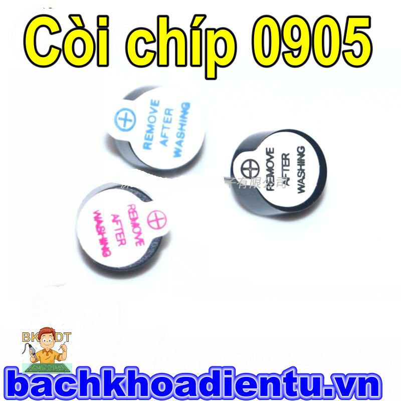 Còi chíp 3v/5v/12v tmb09a05 0905 9mmx5.5mm