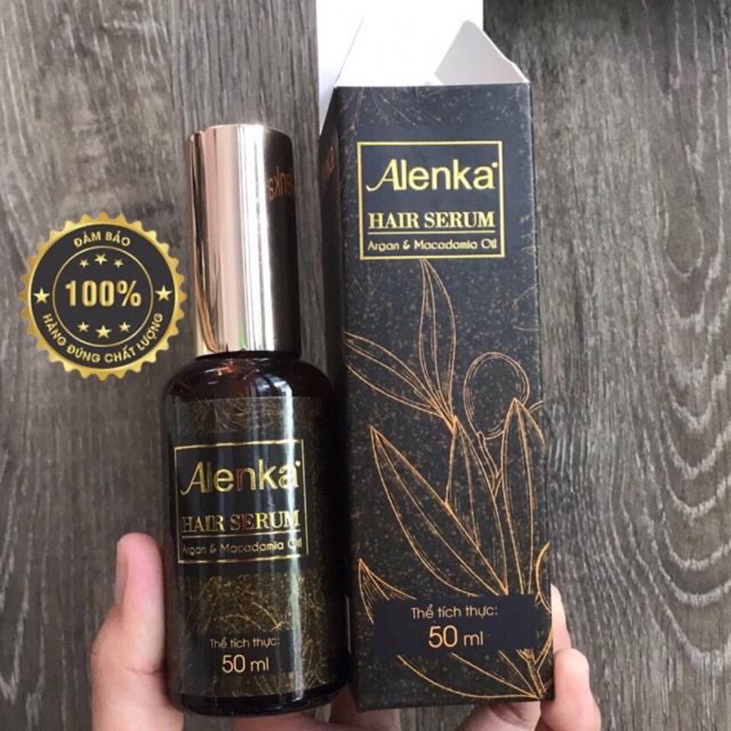 [HCM]Tinh dầu serum dưỡng tóc và giữ nếp tóc alenka