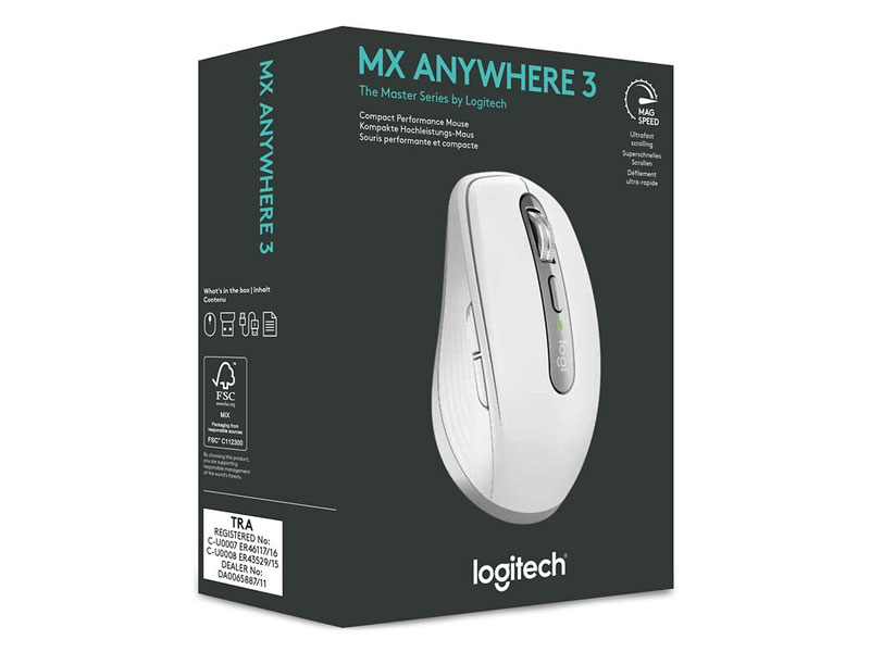 [Rẻ Mỗi Ngày]Chuột không dây bluetooth Logitech MX Anywhere 3 Trắng- Bảo Hành 1 Đổi 1