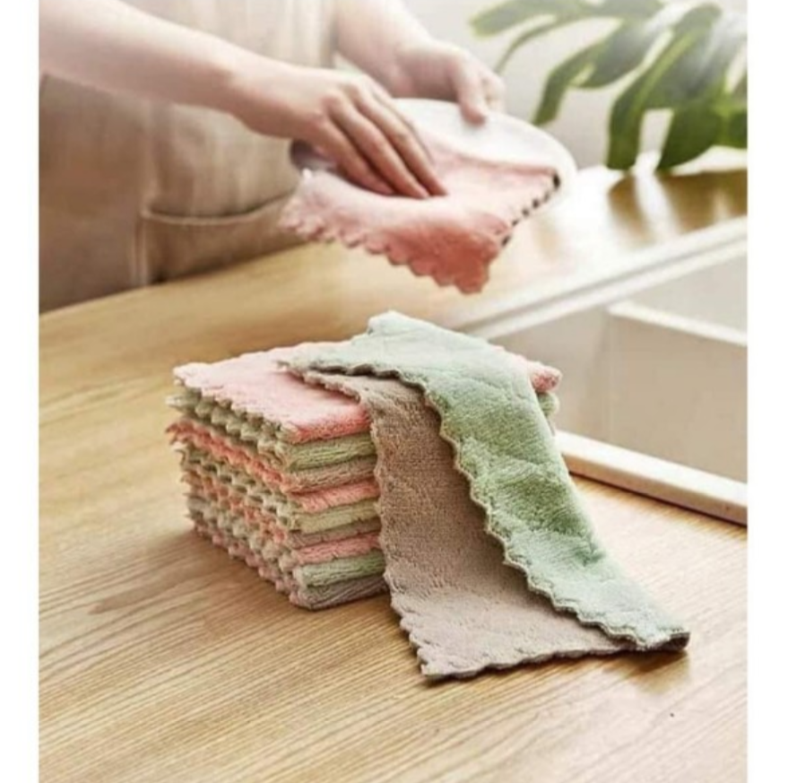 Combo 5 Khăn Lau Đa Năng Siêu Thấm Hút