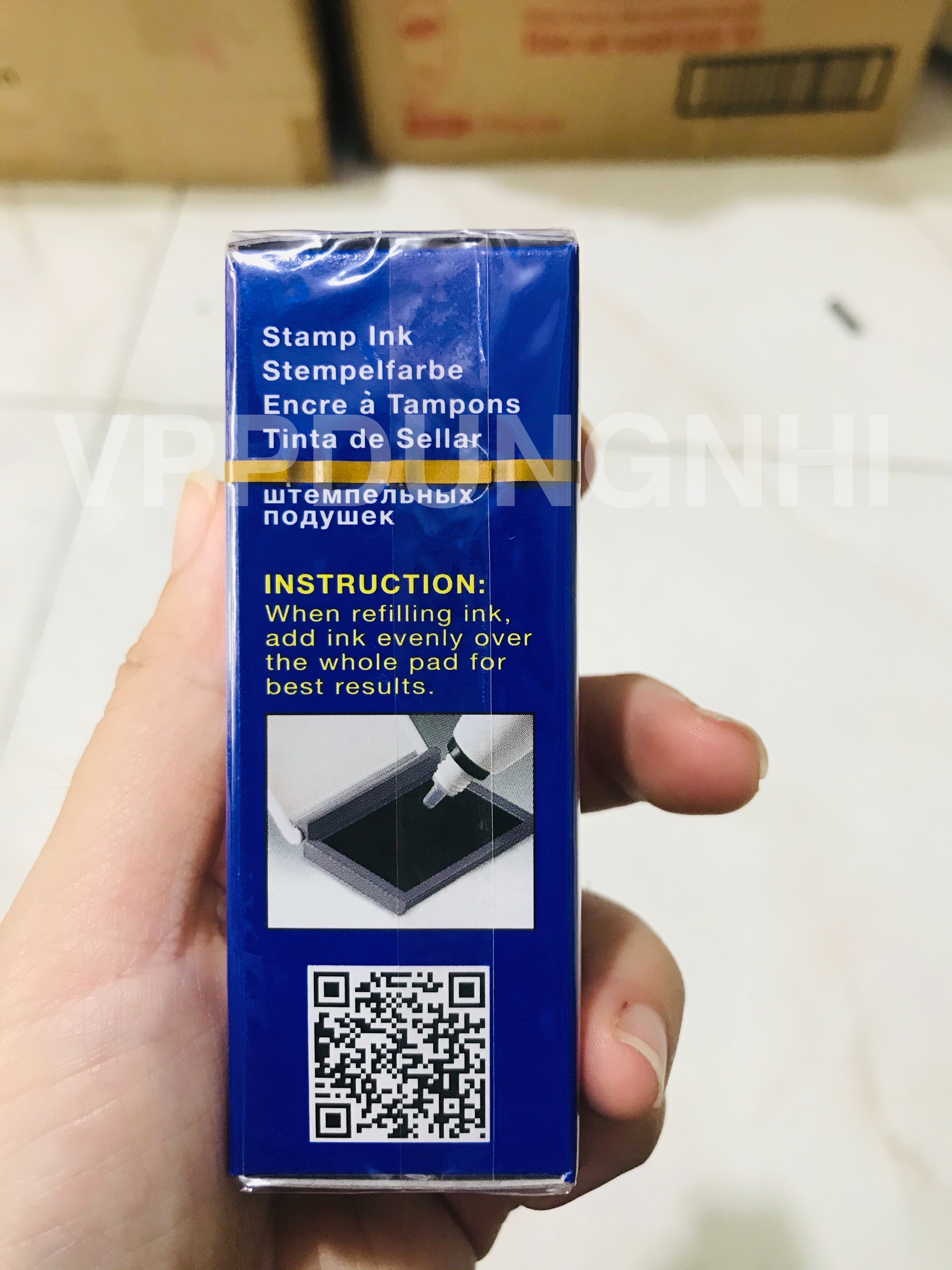 [HCM]Mực dấu Shiny đỏ/ xanh/ đen chính hãng