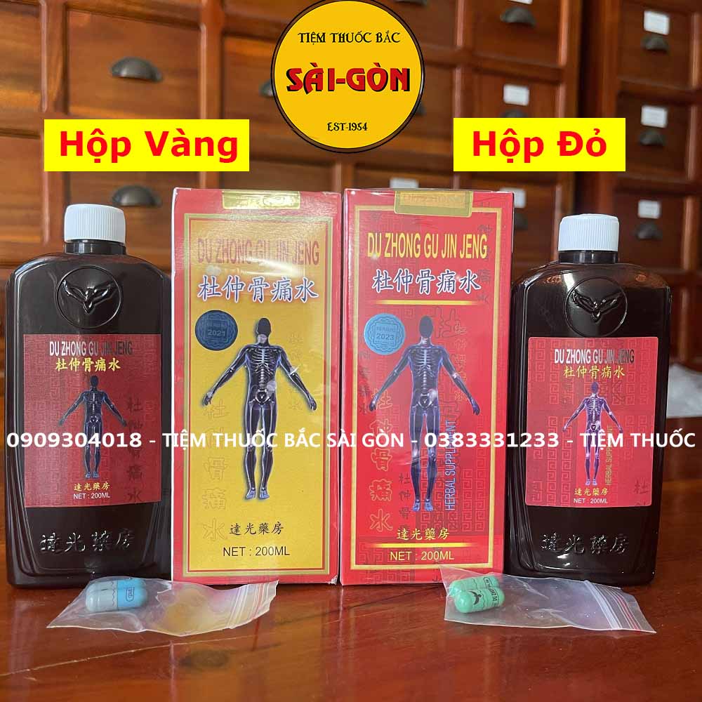 Đỗ trọng nhức khớp thủy chai 200ml