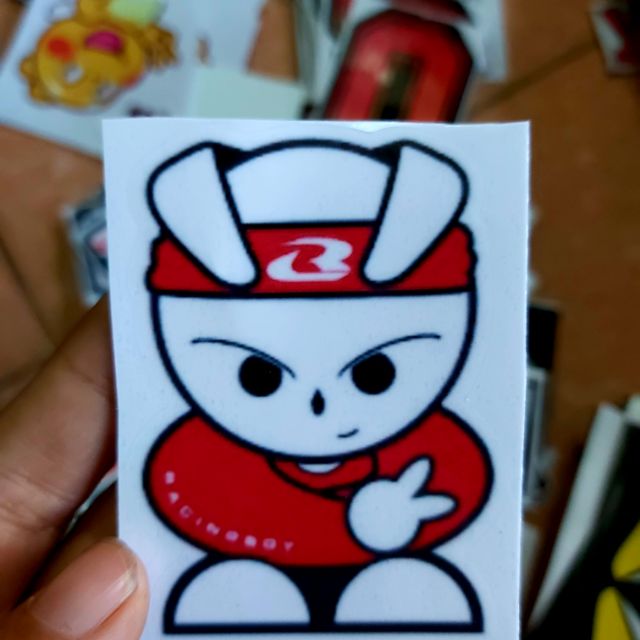 Combo 2 Tem Sticker RCB Chào Tem Mới Dán Xe Giá Rẻ