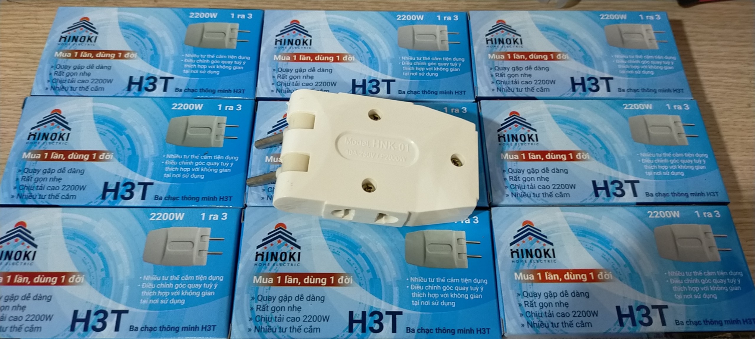 Ba Chạc Thông Minh H3T . Ba Chạc dẹt và Vuông HiNoKi