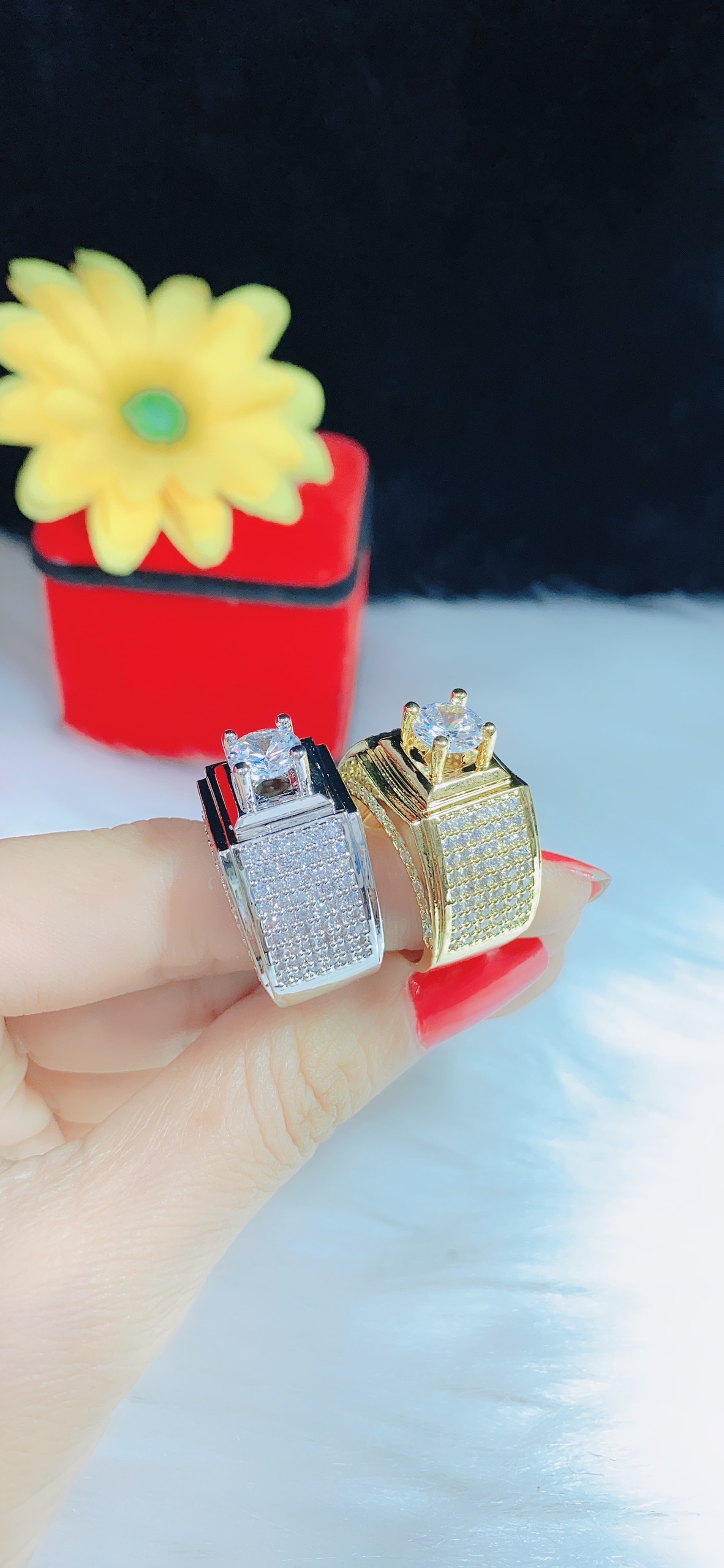 Givishop - n2107121 - thiết kế phù hợp mọi lứa tuổi - kieu nhan vang 18k, mau nhan vang 18k dep, nhan cuoi vang 18k givi, nhan vang y dep, nhan vang nu dep