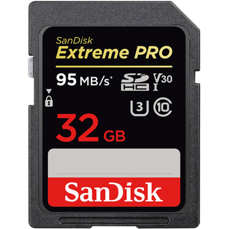 Thẻ Nhớ SDHC Sandisk Extreme Pro 95MB/s 32GB