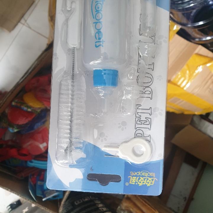 Bộ Bình Sữa Cho Chó Mèo Taotaopets 5 Núm 60ml