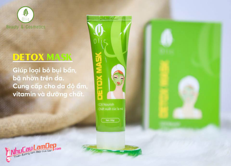 MẶT NẠ THẢI ĐỘC HÚT NÁM (Detox Mask Olic)