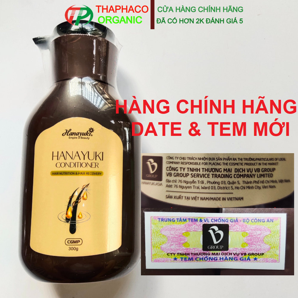Dầu Xả HANAYUKI CONDITIONER Chai 300gr