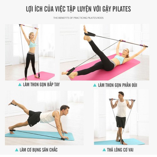 [HCM]Dây tập yoga 1m83 x 3.8cm