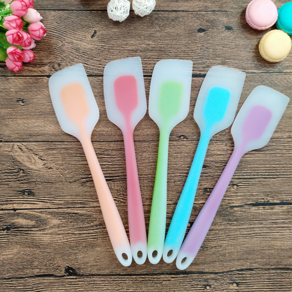 Dụng Cụ Trộn Bột Vét Bột Spatula Silicon Lưỡi Trong 28cm