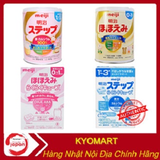 Nội Địa Sữa Bột Meiji Số 0 vs Số 9 Date Mới