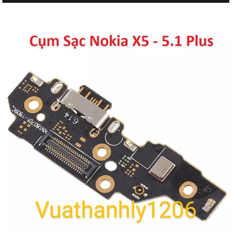Cụm chân sạc Nokia X5, Nokia 5.1 plus