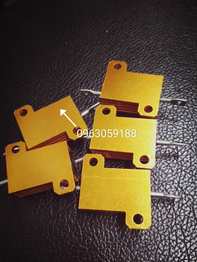 2 Điện trở Nhôm 15 ôm 25 w