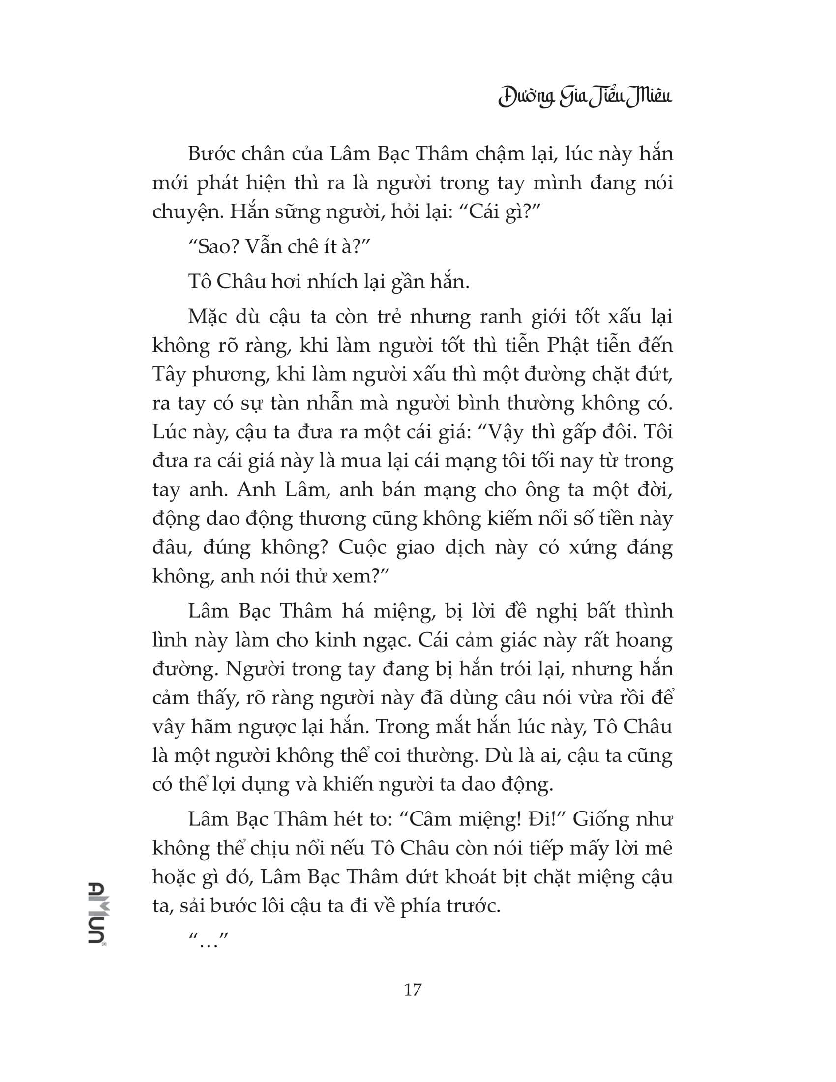 Sách Fahasa - Đường Gia Tiểu Miêu
