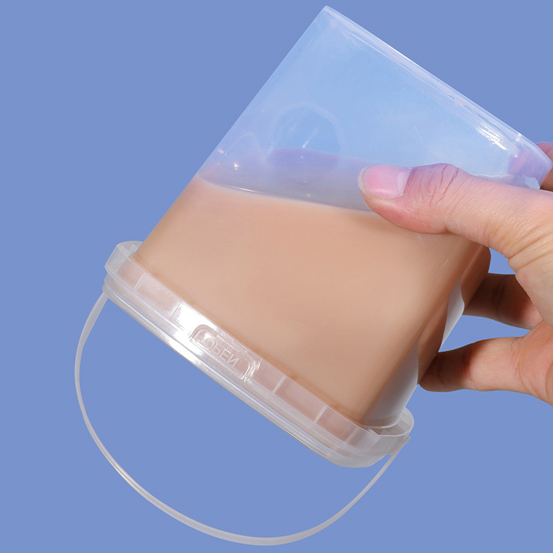 gP8CFeBV Thùng nhựa 280ml/500ml/1L/2L có nắp đậy và tay cầm hộp đựng thực phẩm