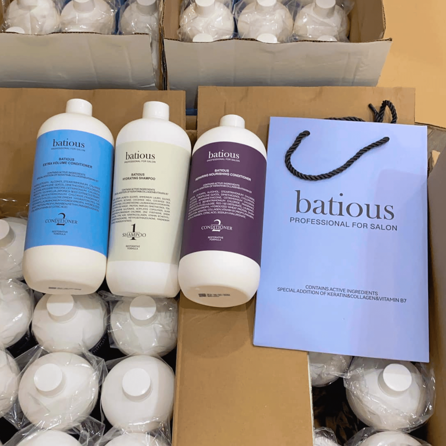 Bộ Gội Xả Batious Chăm Sóc Tóc Chuyên Sâu