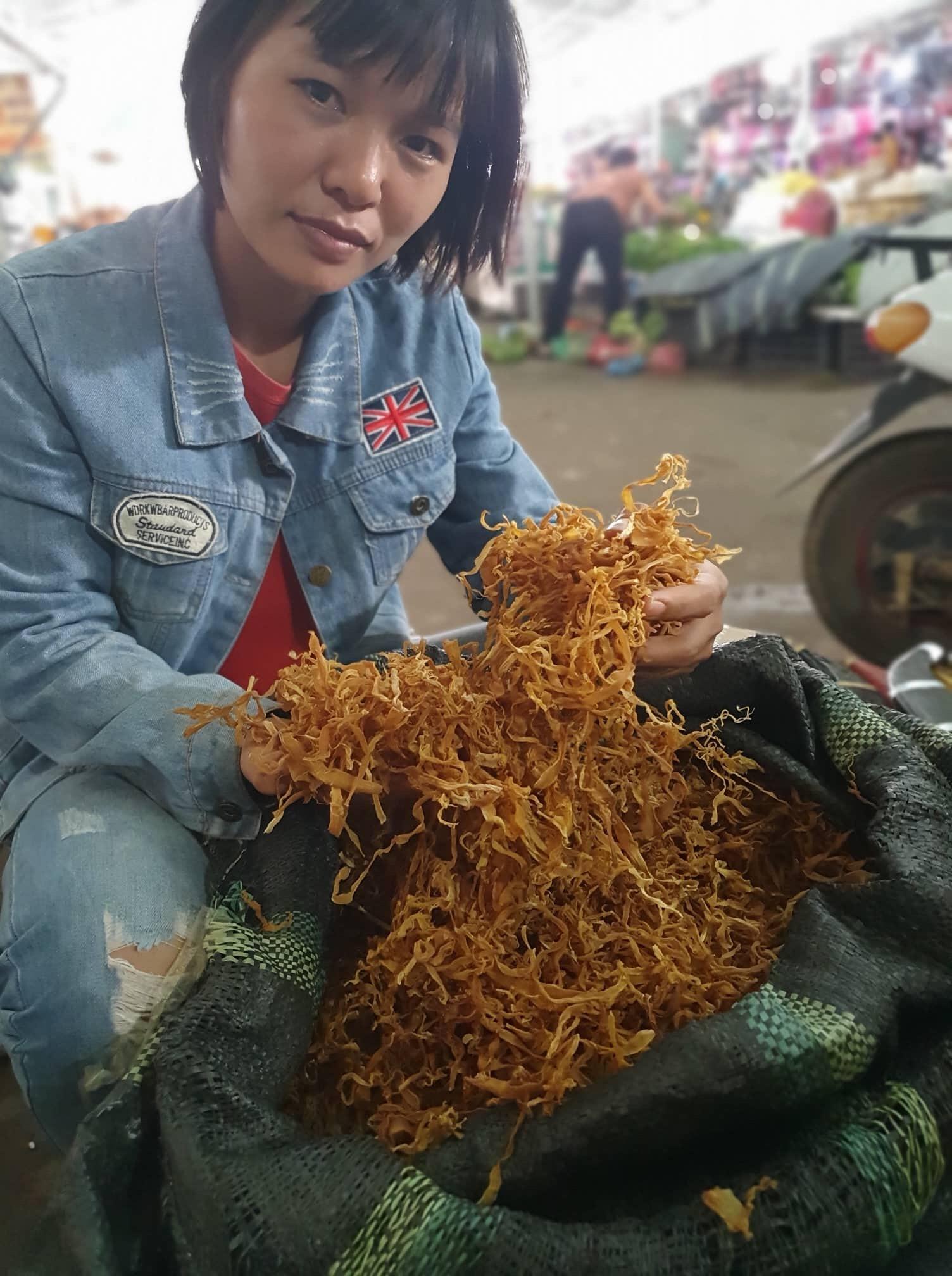 Măng Khô Xé Sợi Sơn La 1kg