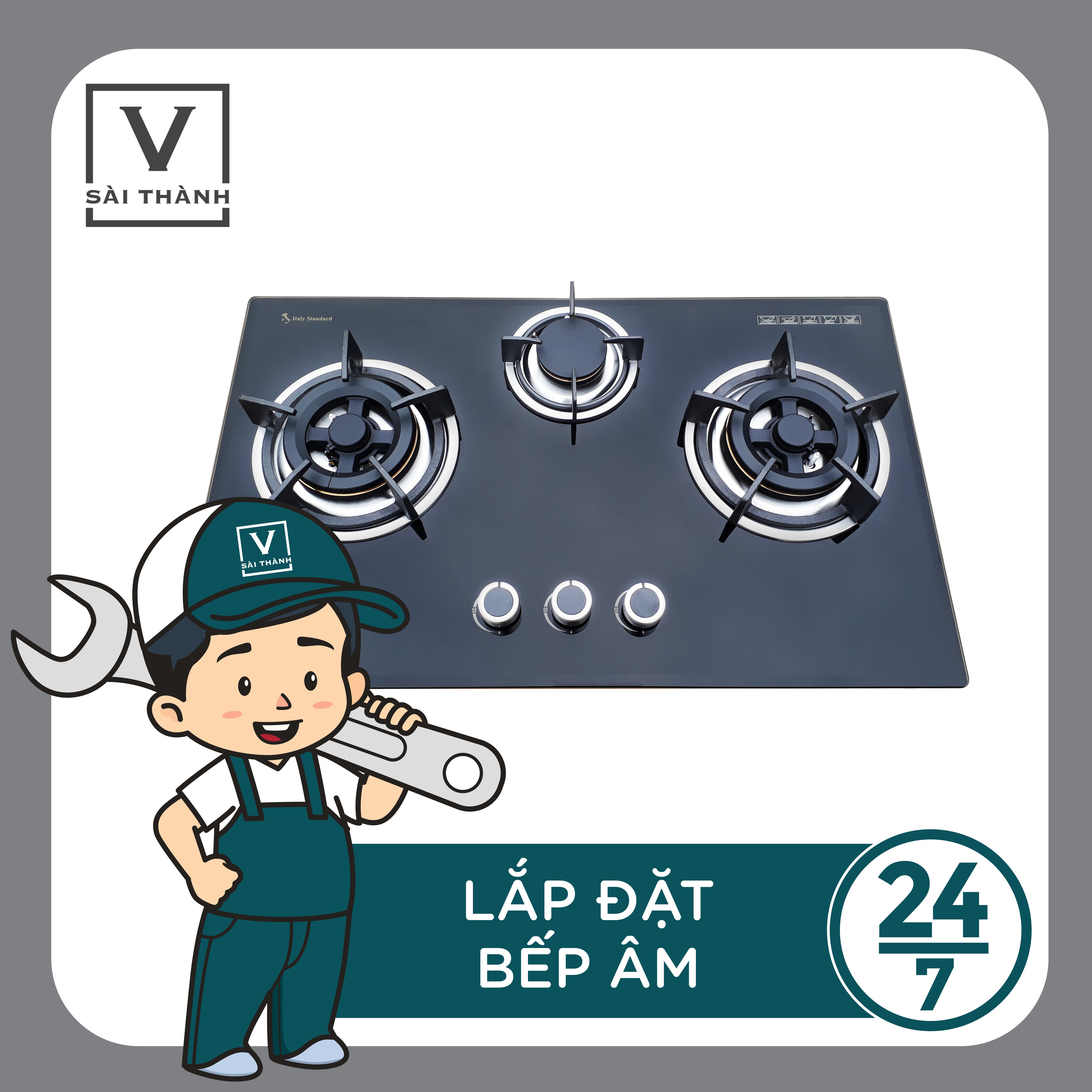 [HCM] Dịch Vụ Lắp đặt Bếp Âm - Điện máy Sài Thành