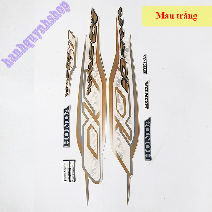 Tem Wave Alpha 110 đời 2019 – 2021 3 lớp chống nước
