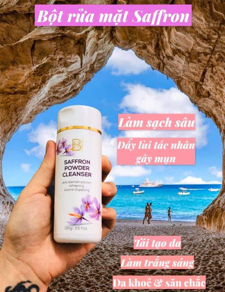 Bột rửa mặt Saffron Powder Cleanser