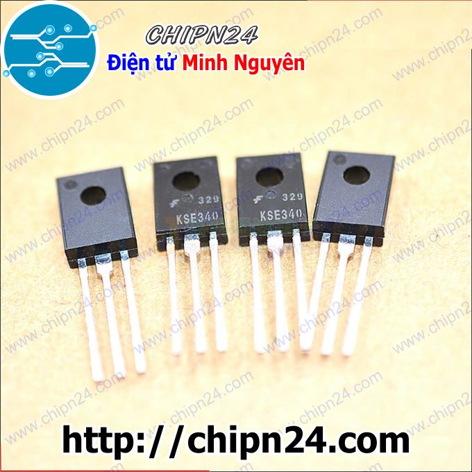 Transistor kse340 to-126 npn 500ma 300v