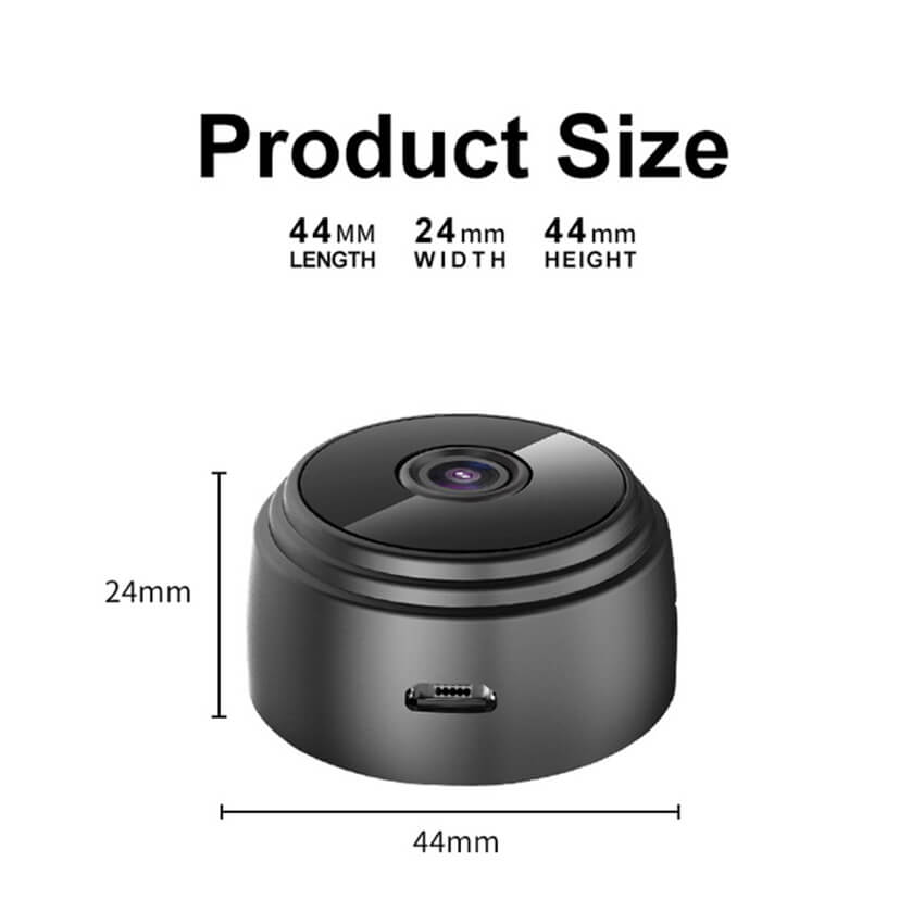 Camera wifi mini A9 HD 1080P không dây kết nối điện thoại từ xa, camera siêu nhỏ có Led hồng ngoại chống trộm sử dụng ban đêm, camera Ip kết nối Wifi, camera giám sát không dây