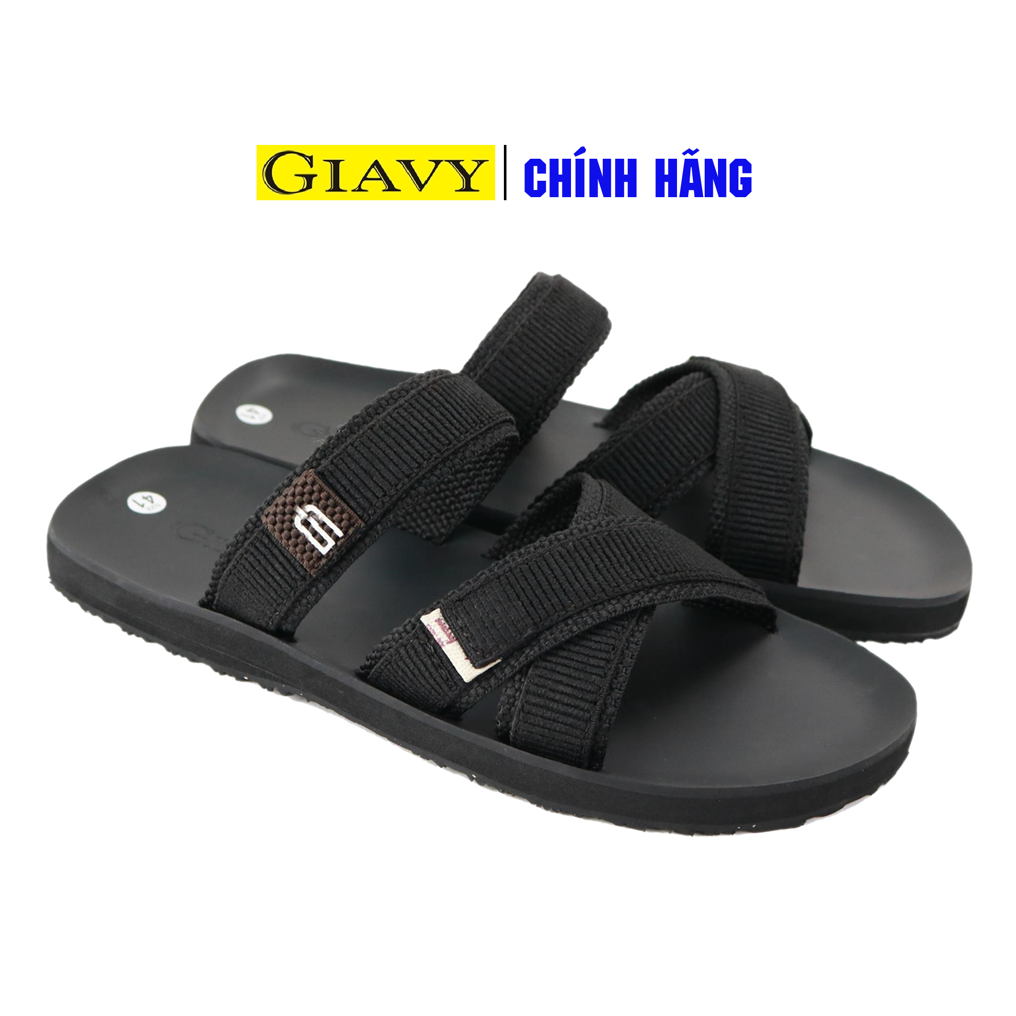DÉP NAM GIAVY QUAI CHÉO GIA VY (GIAVY CHÍNH HÃNG TL345)