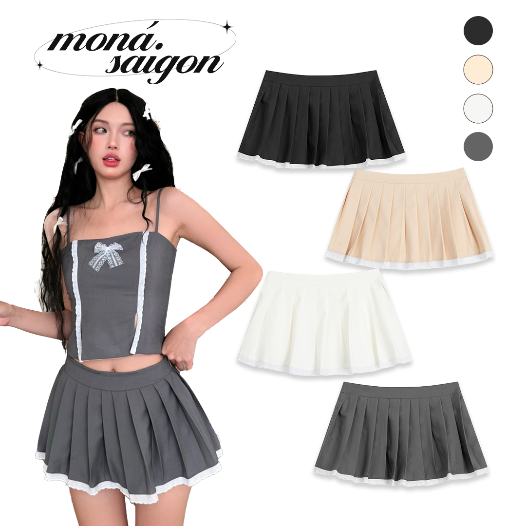 Chân váy xếp ly MONÁ - JULIE