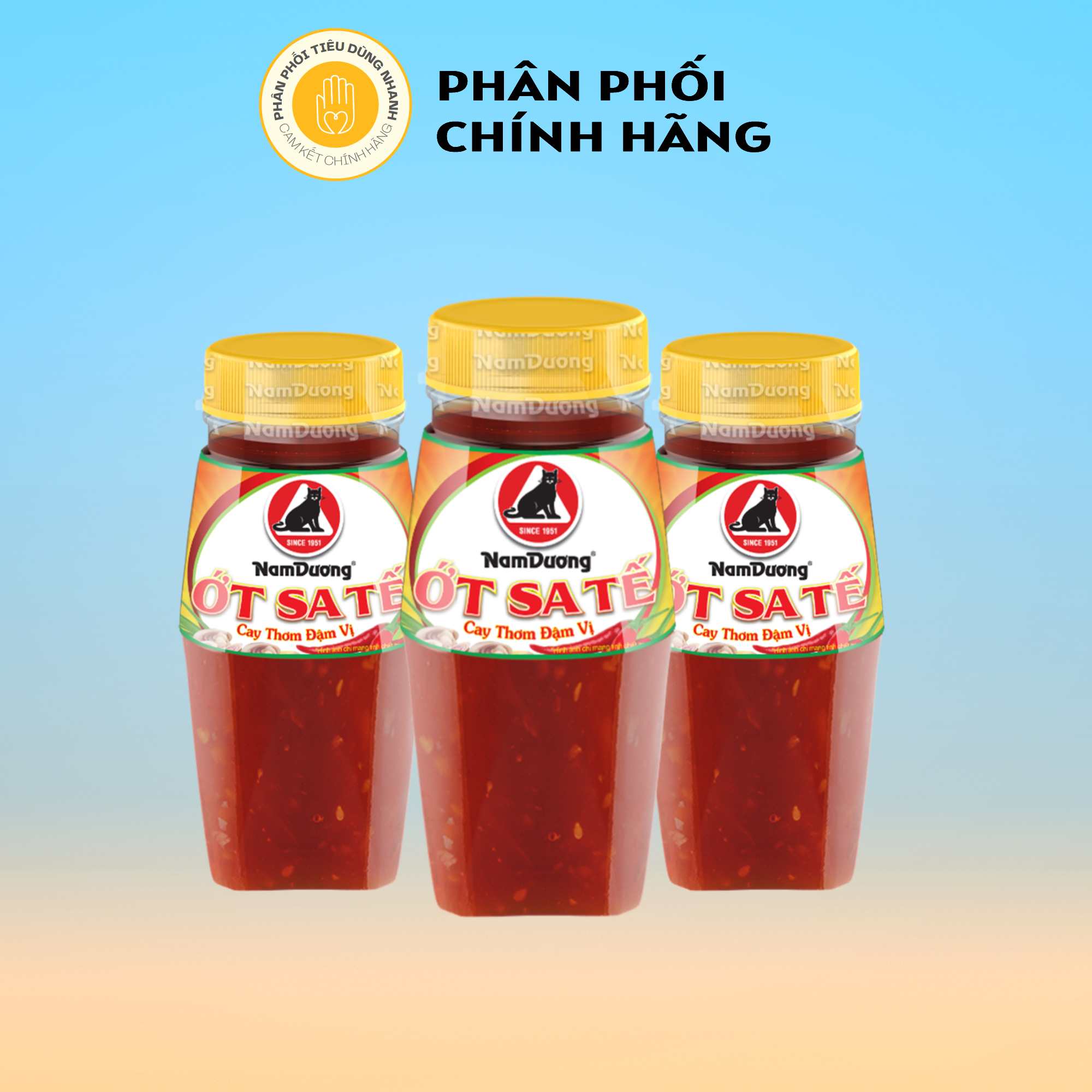 Combo 3 hủ ớt sa tế nam dương 80g