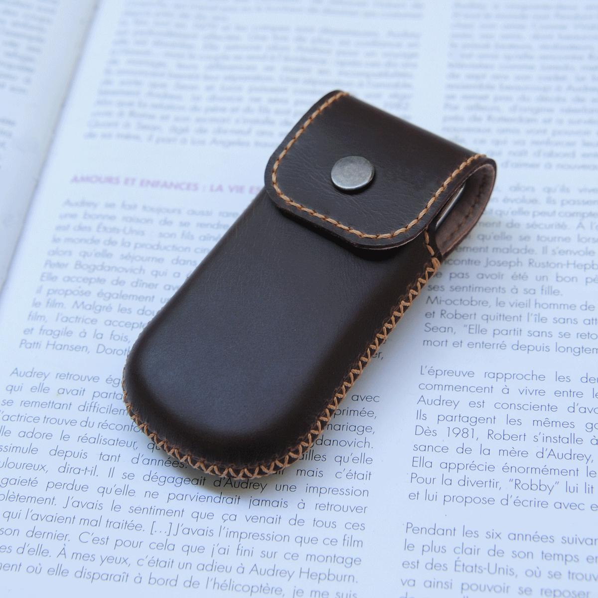Bao da đeo hông dáng đứng nokia 8800 - bao da mino crafts vi345