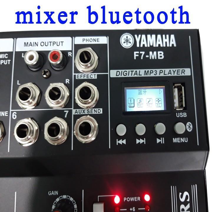 Mixer có bluetooth YAMAHA F7-MB - mixer có bluetooth