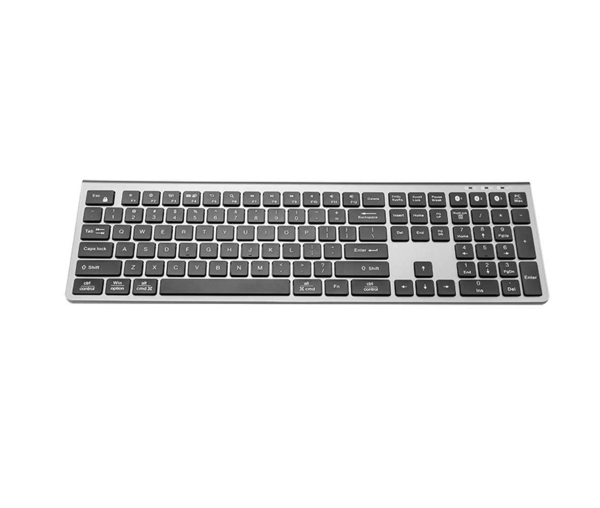Smart1688 Bàn Phím Bluetooth Broadcom 5.0 Mac/Win Space Grey TypeC