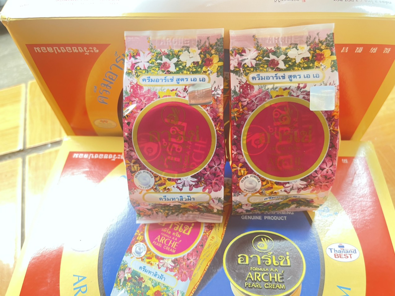 Combo 2 hộp ( chính hãng Thái Lan) Kem Dưỡng Da Arché Pearl Cream