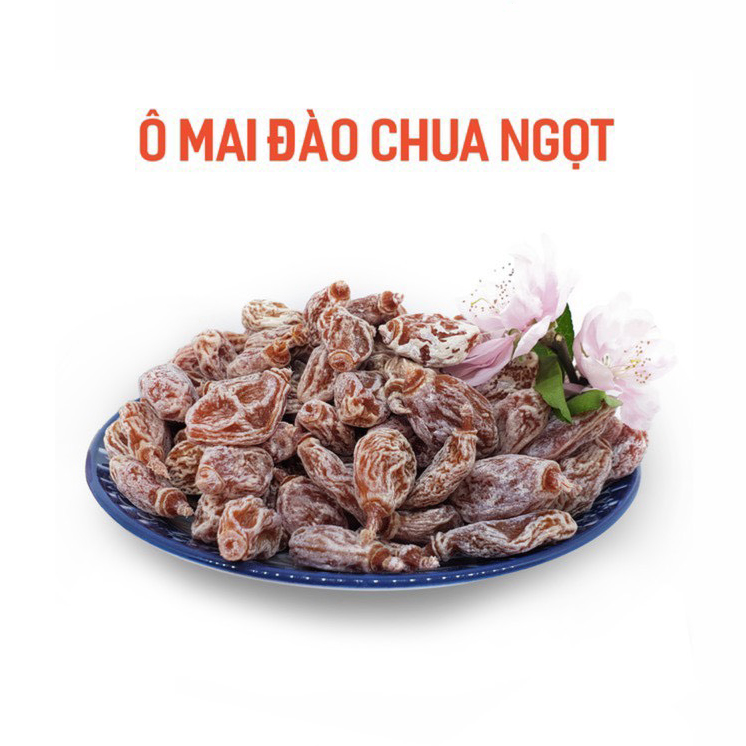 XÍ MUỘI CHUA MẶN NGỌT - ( Xí muội Thịt ) 100.GRAM