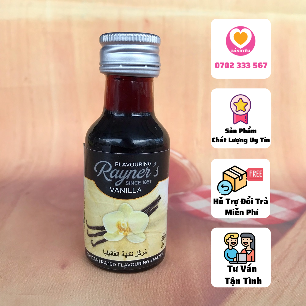 Rayner's Vanilla Essence 28ml