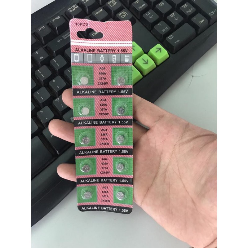 Nơi bán Vỉ pin đồng hồ phổ thông AG4 - 626 - 377A